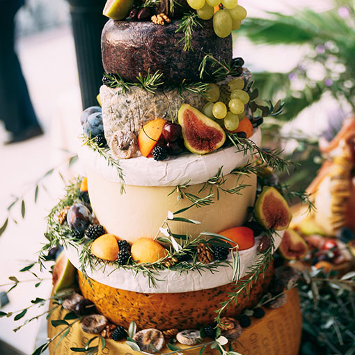 Tout sauf un gâteau – Alternatives au gâteau de mariage classique